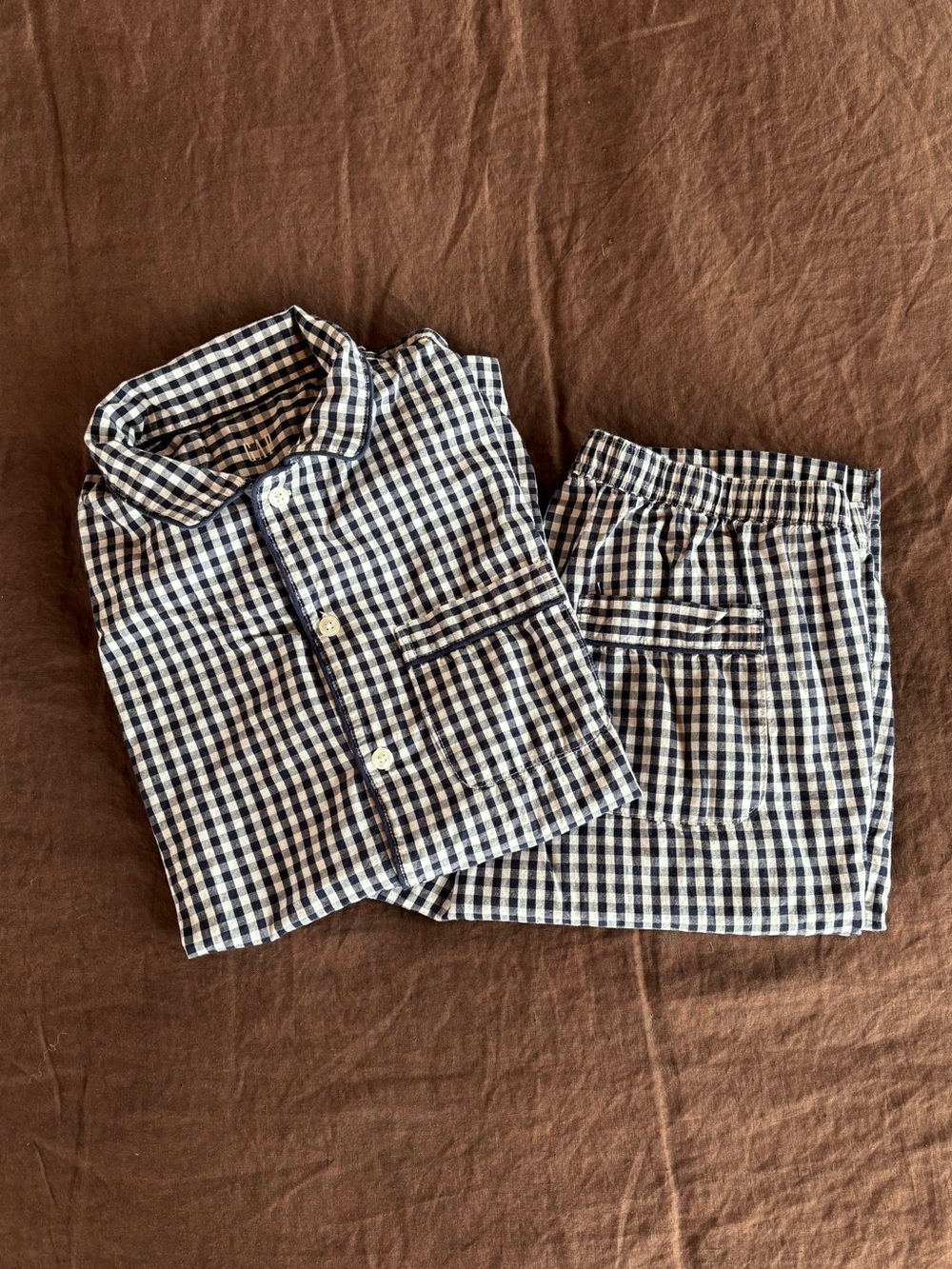 Gingham Cotton Pjs